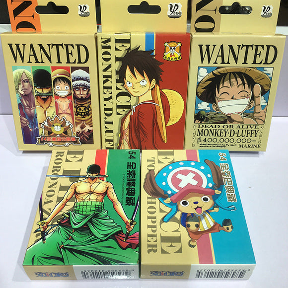 ONE PIECE Playing Cards Wanted Poster Ver. - 2012 ONE PIECE Festival  Limited